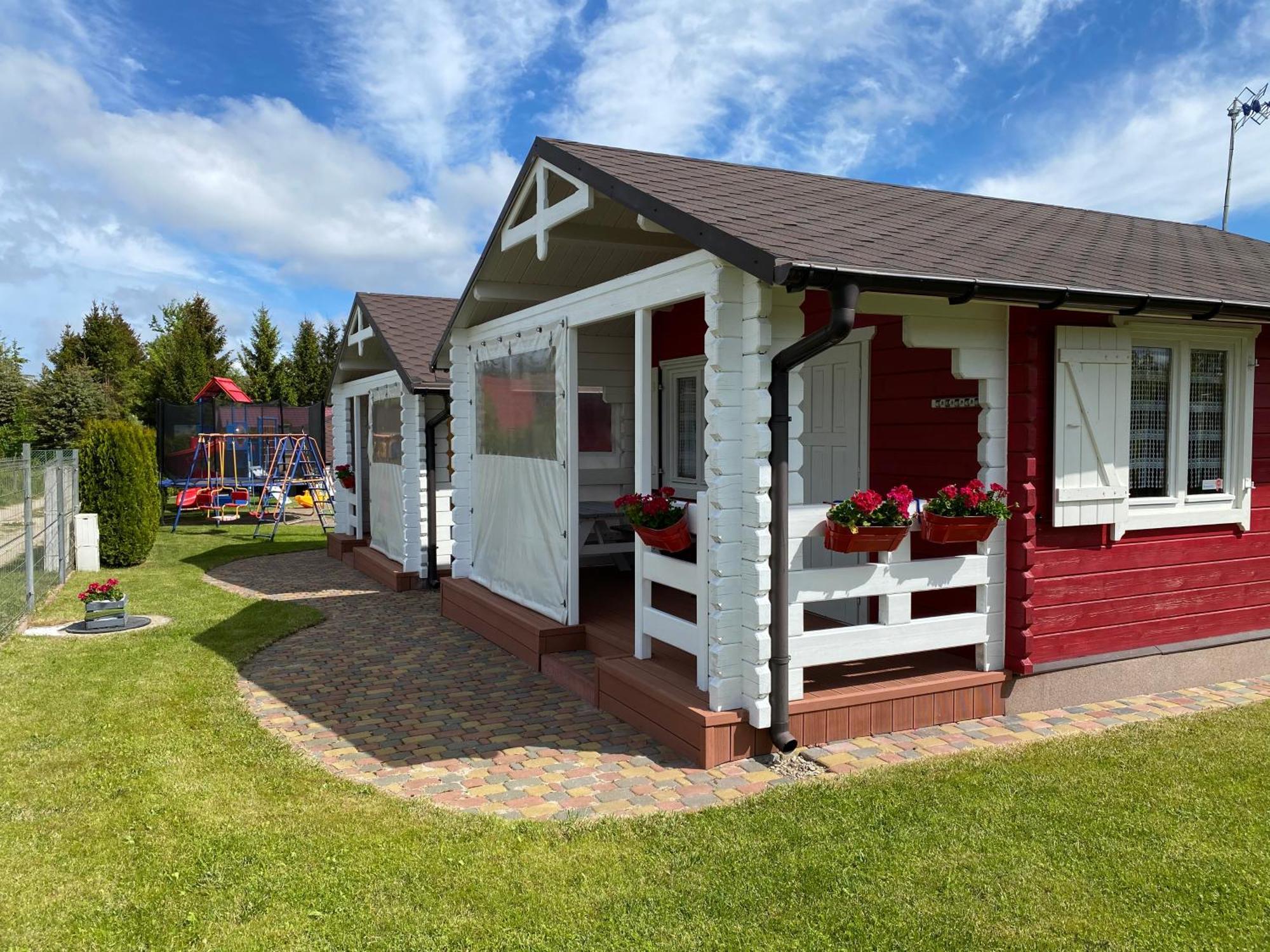 Domki Wczasowe Oskar Chłopy Exterior foto